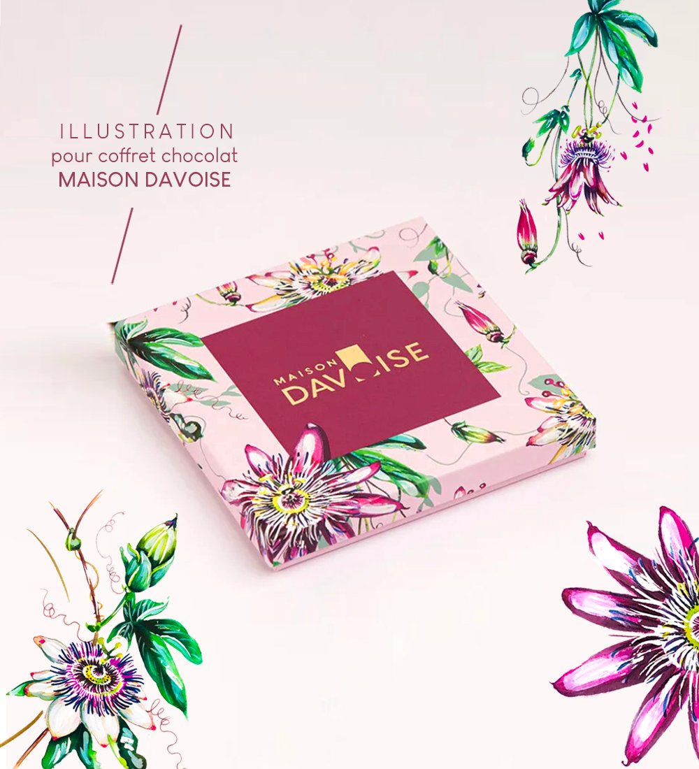 Packaging coffret chocolat